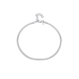 Bismark Anklet in Sterling Silver