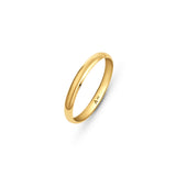2.5 mm Wedding Band in 9K Gold
