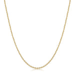 Amberta Gold Plated Silver Belcher Chain