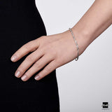 Amberta Silver Singapore Bracelet Model