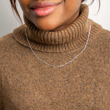 0.8 mm Box Chain in Sterling Silver