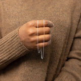 0.8 mm Box Chain in Sterling Silver