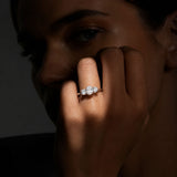 1ct Lab Grown Diamond Ring in 14K White Gold