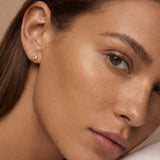 Love Knot Stud Earrings in 14K Gold