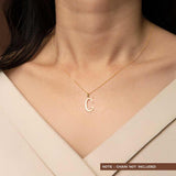 G Initial Pendant in 14k Gold