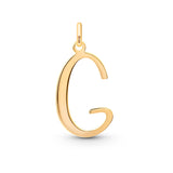 G Initial Pendant in 14k Gold