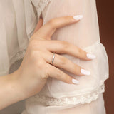 2 mm Wedding Band in 18K White Gold