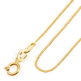 Curb Chain in 18K Gold