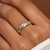 5 mm Wedding Band in 9K Two-Tone Gold