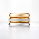 5 mm Wedding Band in 9K Two-Tone Gold