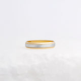 5 mm Wedding Band in 9K Two-Tone Gold