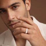 5 mm Wedding Band in 9K White Gold