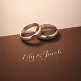 5 mm Wedding Band in 9K White Gold