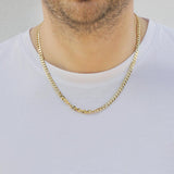 Cuban Link Chain in Gold
