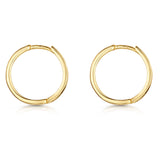 20 mm Huggie Hoop Earrings in Gold