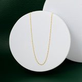 Singapore Chain in 9K Gold