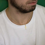 Cross Pendant in 9K Gold