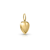 Large Heart Pendant in 9K Gold
