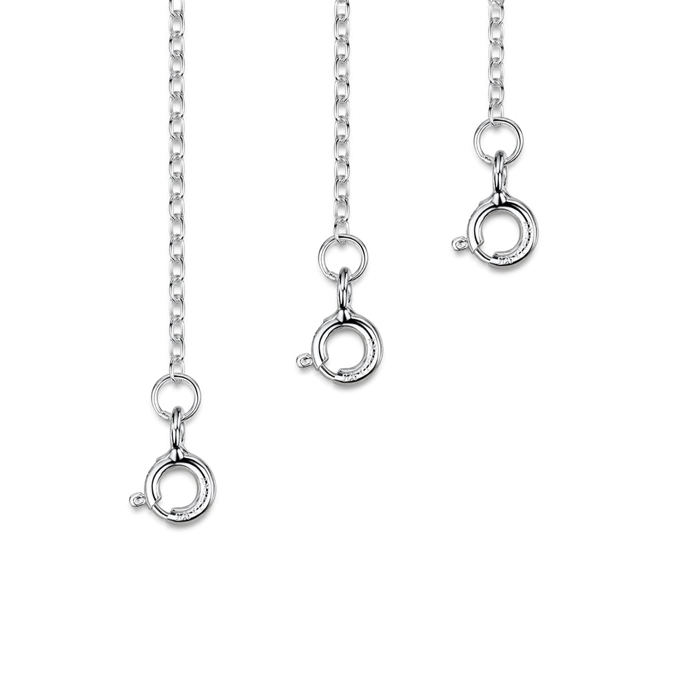 Sterling silver 2025 necklace extensions