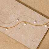 Pearl Anklet in Silver