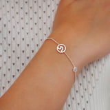 Wave Bracelet in Silver
