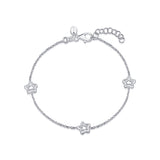 Star Bracelet in Silver