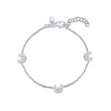 Moon Bracelet in Silver