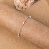 Freshwater Pearl Bracelet in Silver