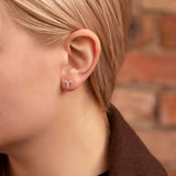 Aries Stud Earrings in Silver