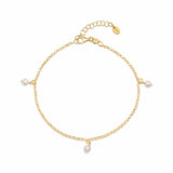 Pearl Anklet in Gold