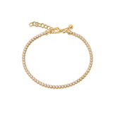 Tennis Bracelet in Gold