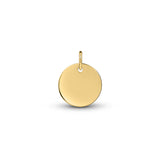 Coin Pendant in Gold